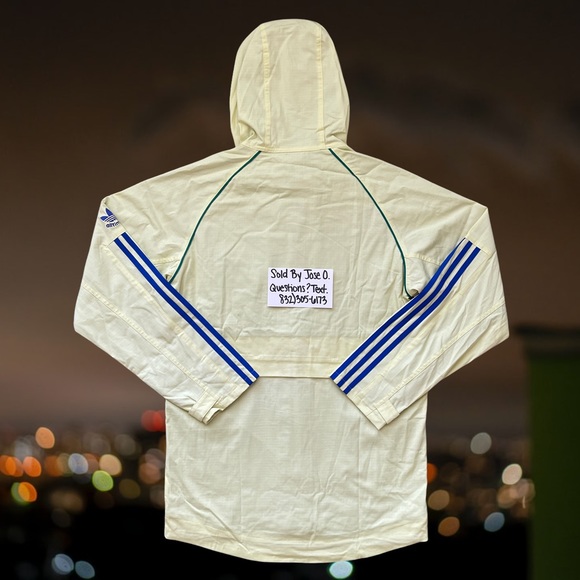 ADIDAS ALL TIMERS MENS HOODED SKATEBOARDING JACKET SIZE XS EXTRA SMALL YELLOW NE - Picture 2 of 9